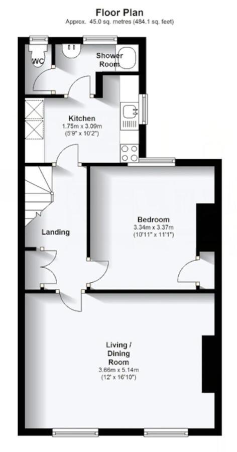 Apartment Bright & Airy Flat - Pass The Keys *